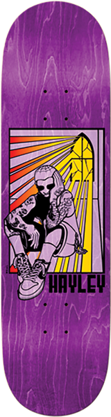 REAL WILSON STAINED SKATEBOARD DECK-8.5