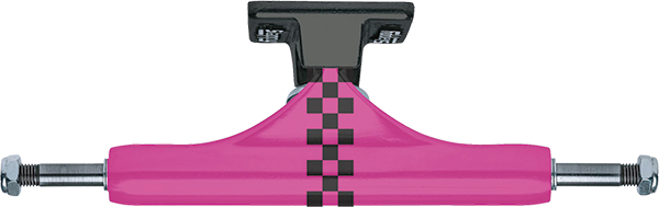 SLAPPY ST1 CLASSIC 8.25 ARISA TREW PINK/BLK CHECK TRUCKS SET