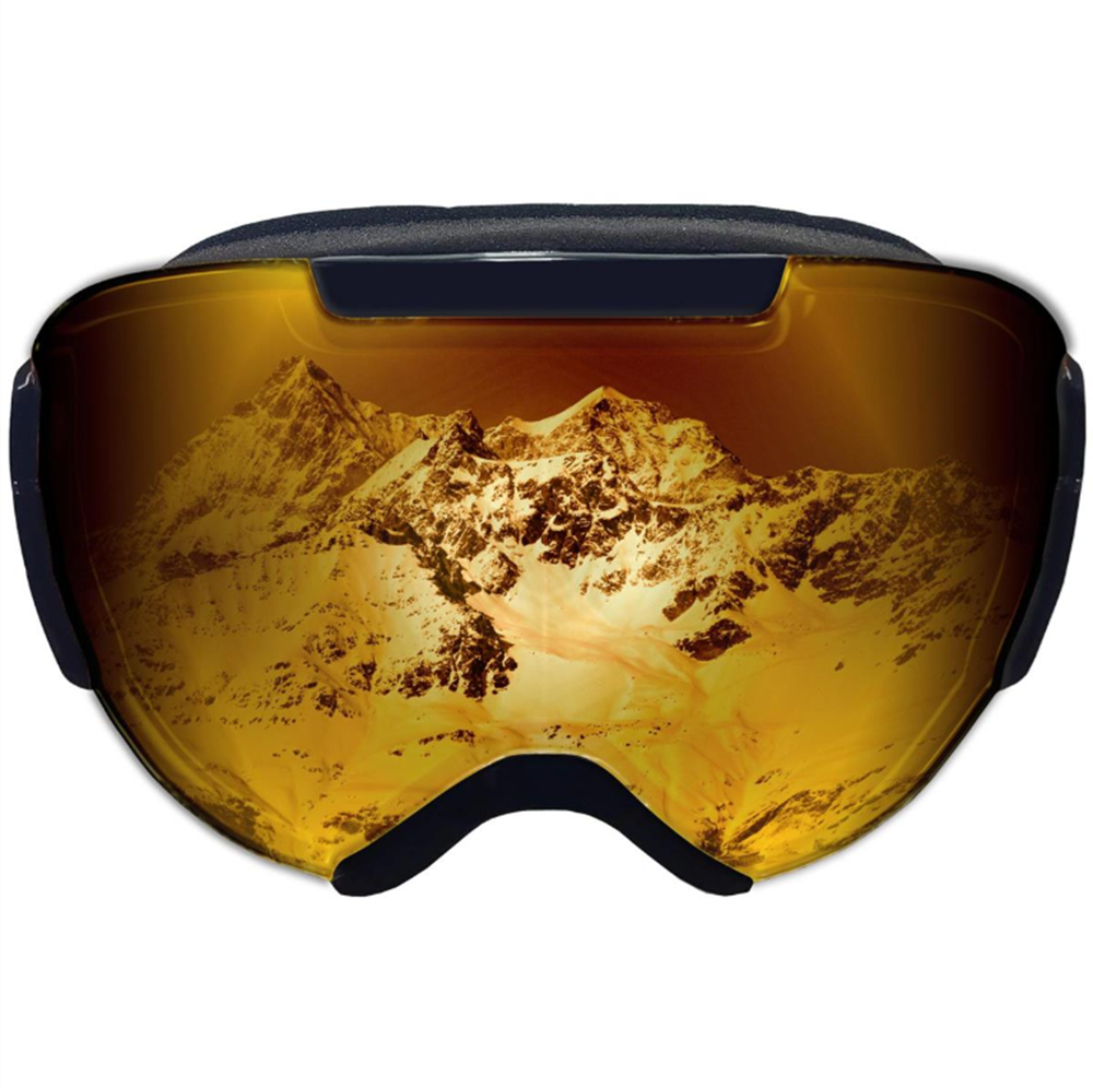 WintersEdge Goggle OTG Black Black Amber Lens