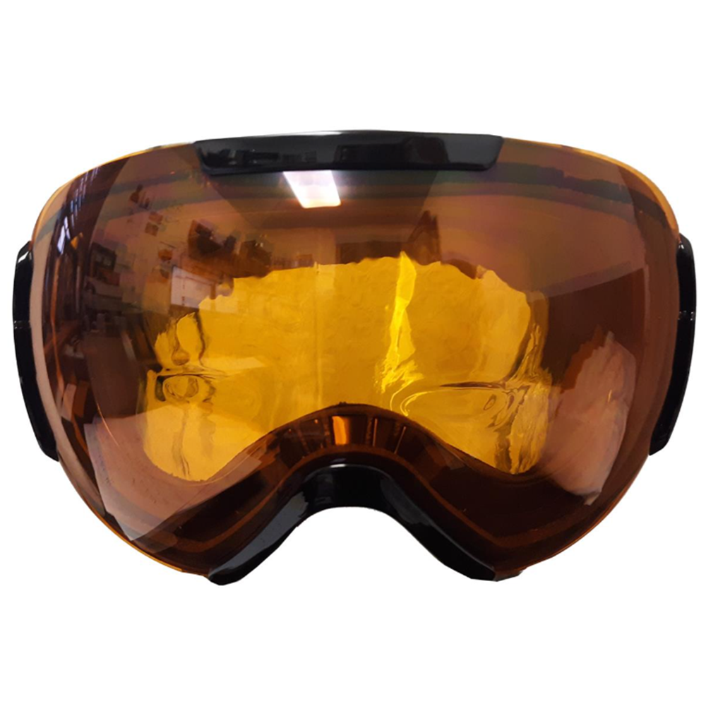 WintersEdge Goggle OTG Black Black Amber Lens