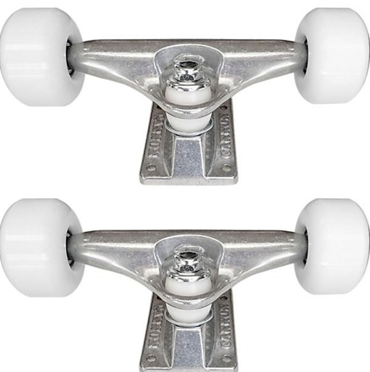 Push Cannon Truck Wheel Combo Set Silver 8.25