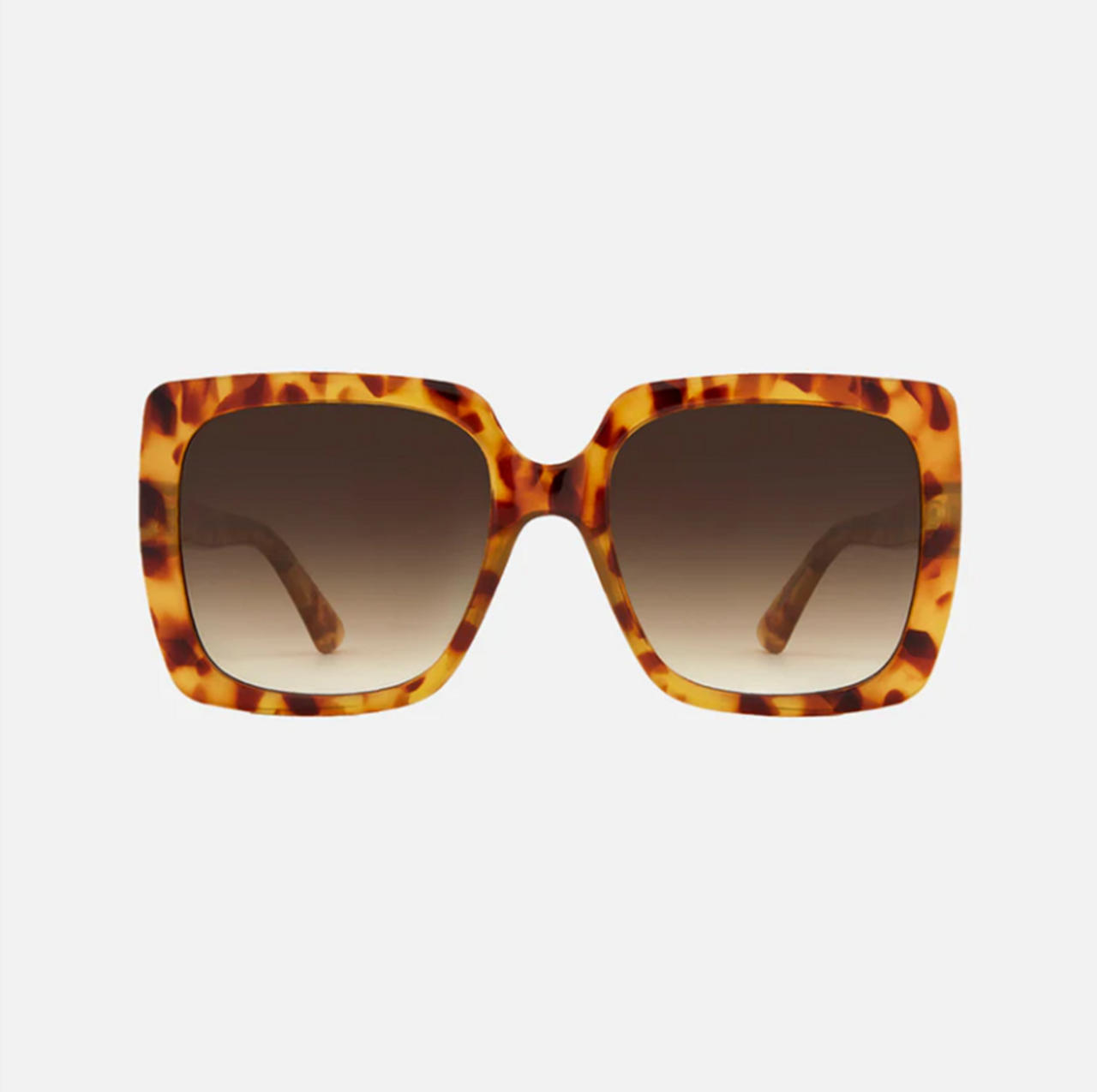 Carve Luna Polarized Sunglasses Tan Tort Grey