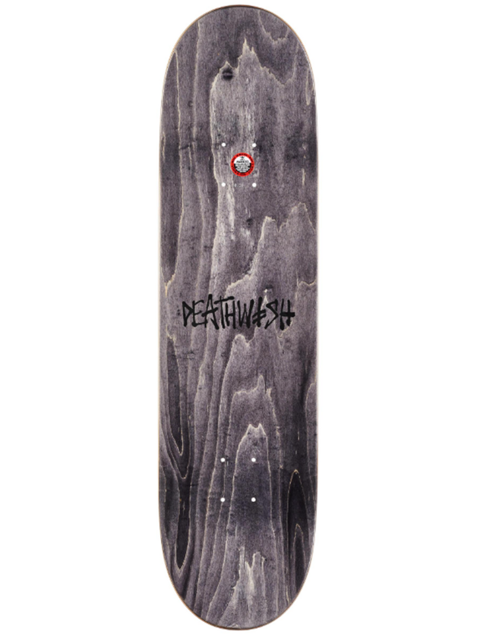Deathwish OG Spray Skateboard Deck Red Chrome 8.25 14.5wb
