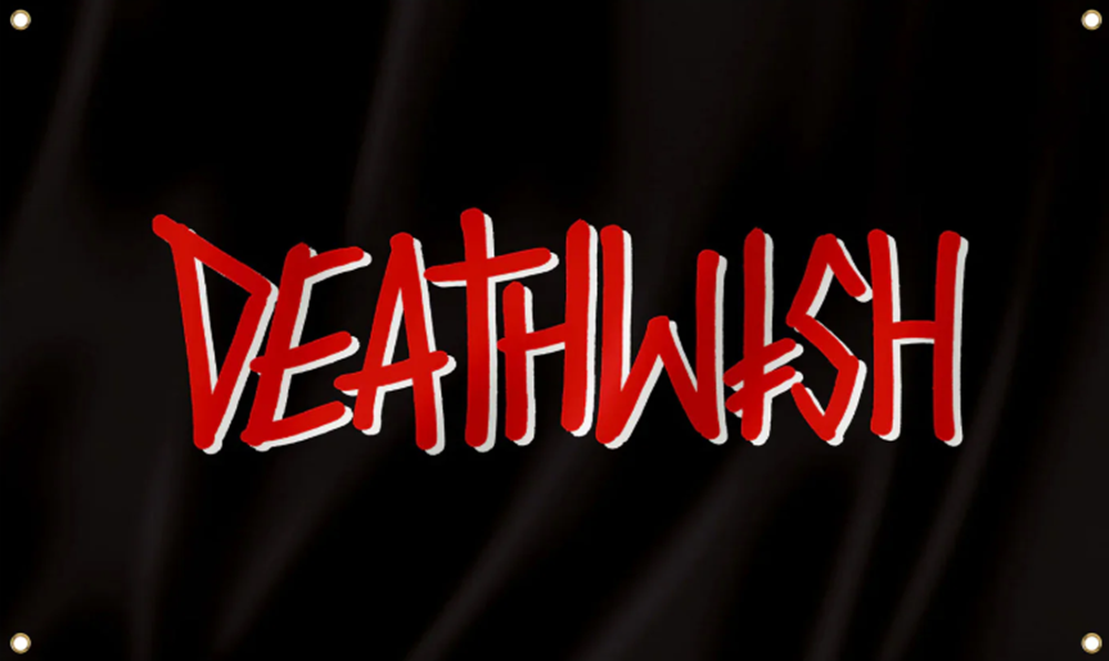 Deathwish OG Spray Skateboard Deck Red Chrome 8.25 14.5wb