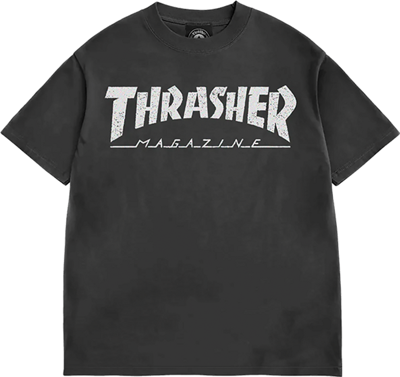THRASHER MAG LOGO VINTAGE SS TSHIRT XLARGE BLACK