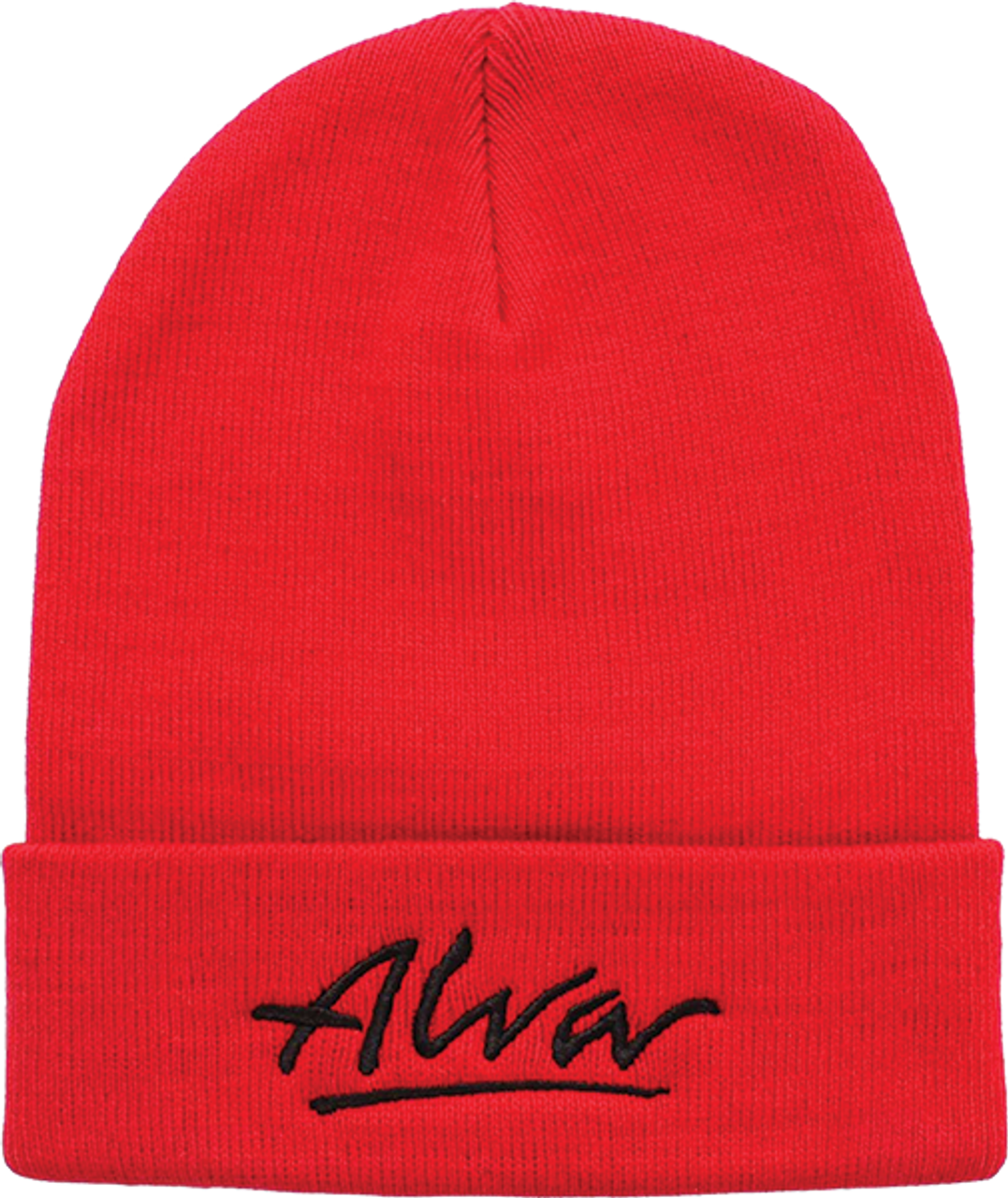 ALVA OG LOGO BEANIE RED/BLK
