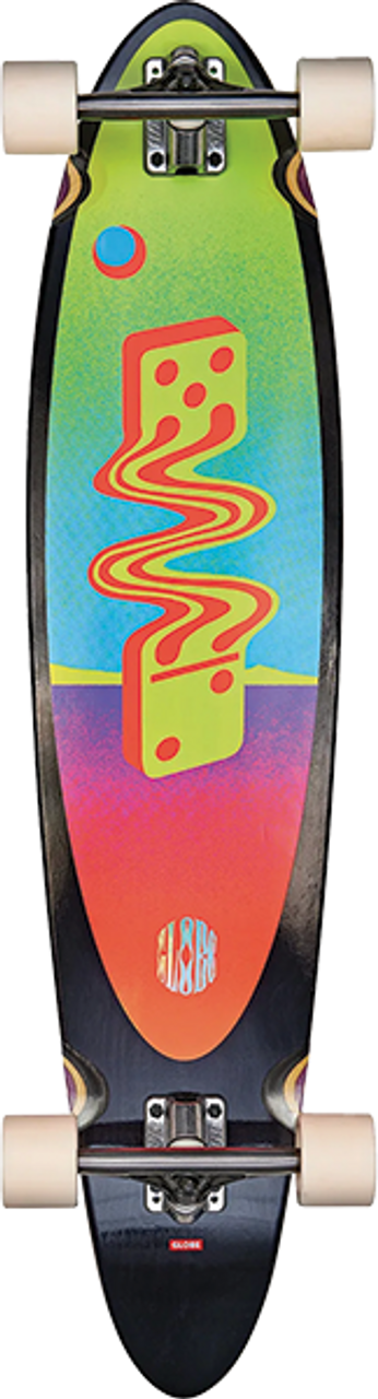 GLOBE PINNER CLASSIC SKATEBOARD COMPLETE-9x40 YER PLAYIN
