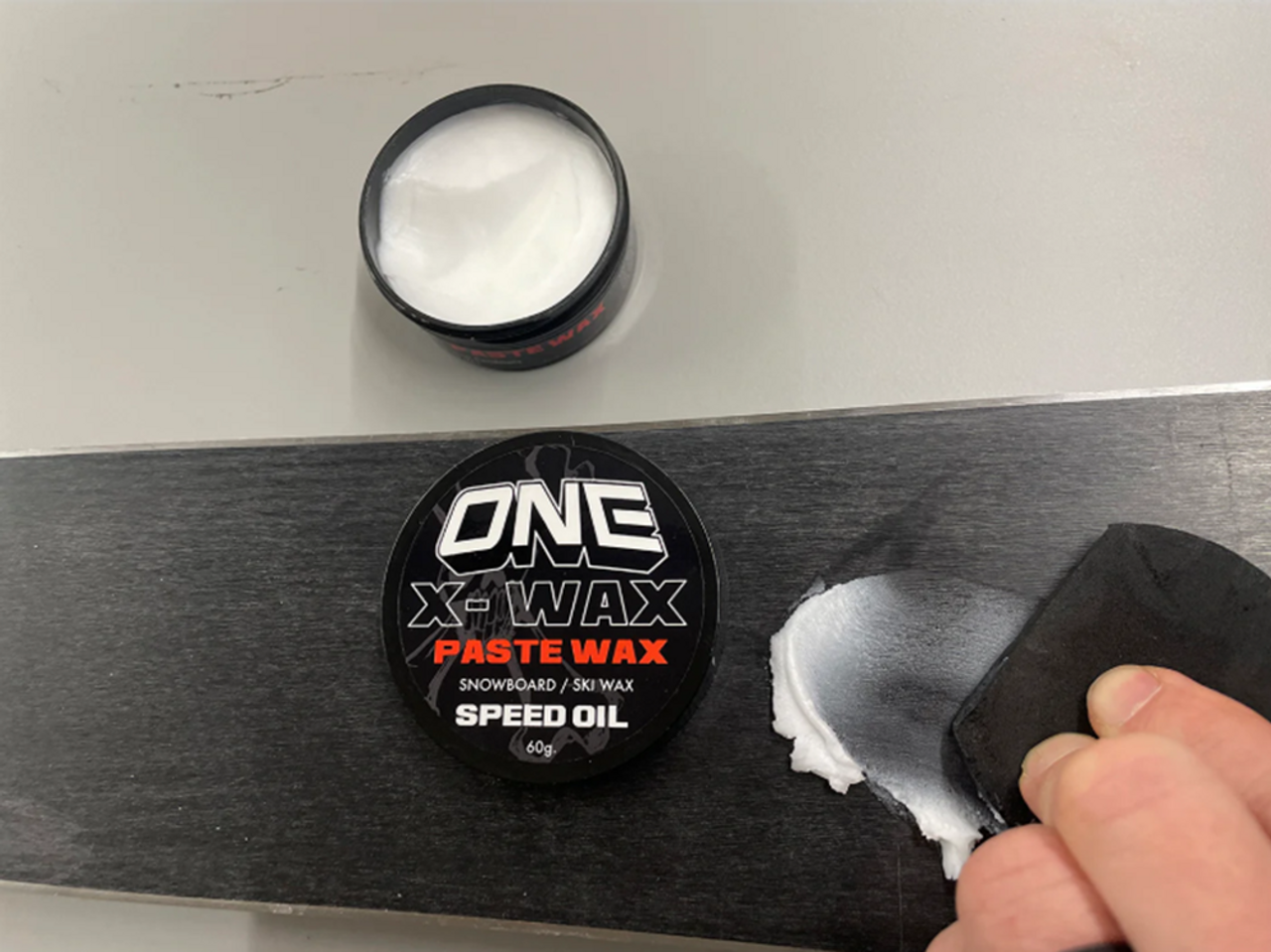 OneBall Xwax Paste Rub On Snow Wax White 60grams