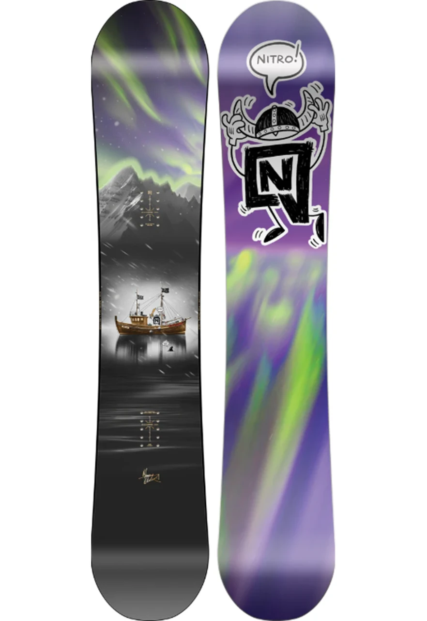 Nitro Team Pro Markus Kleveland Snowboard Purple 152