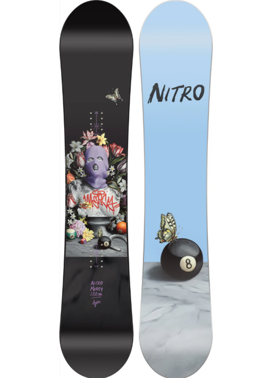 Nitro Mercy Snowboard 26 Black 138