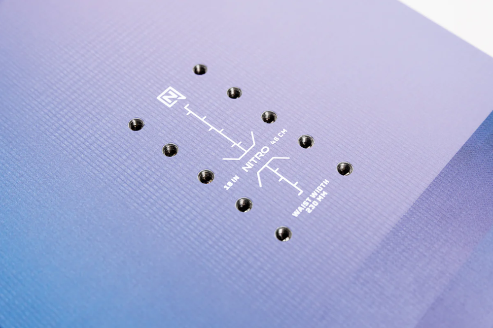 Nitro Arial Snowboard 26 Black Purple 142