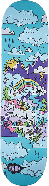 MEOW DREAM SKATEBOARD DECK-7.5 BLACK