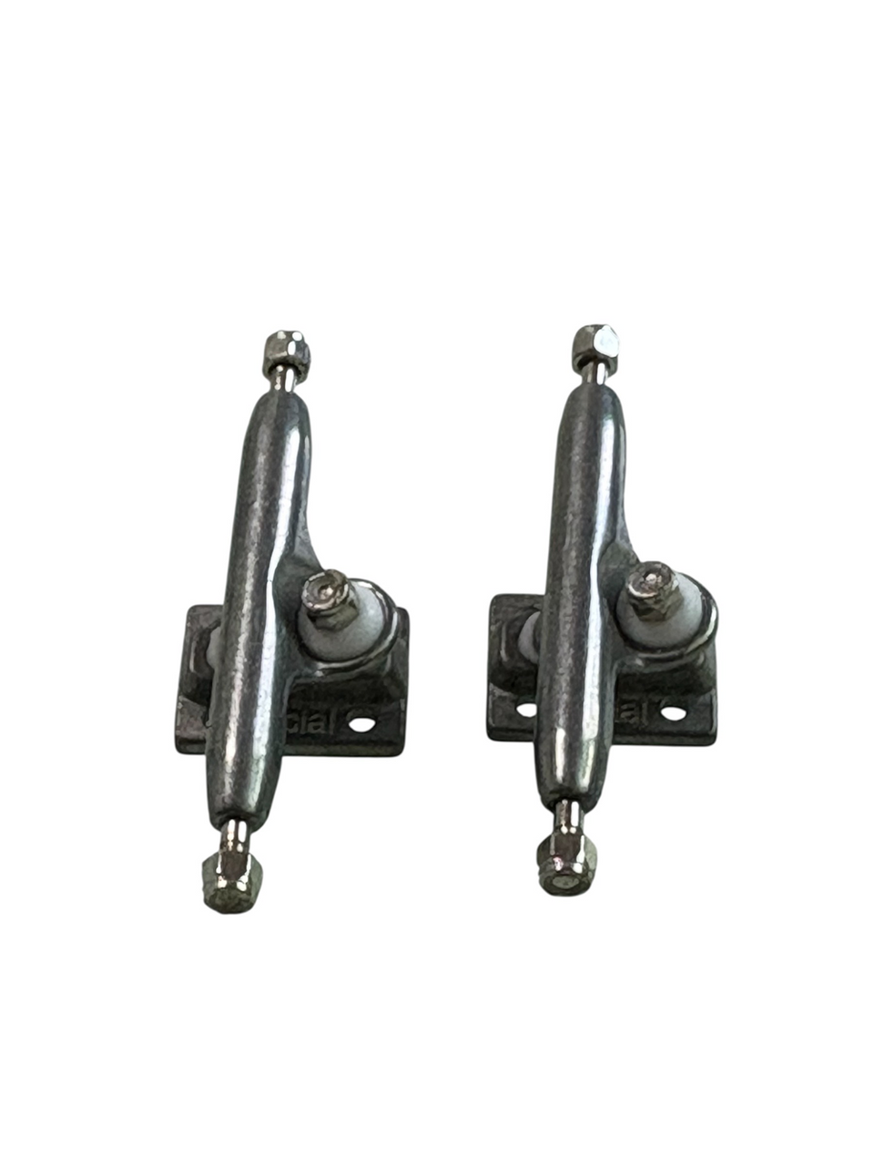 Social Team Pro Fingerboard Trucks Raw Raw 34mm