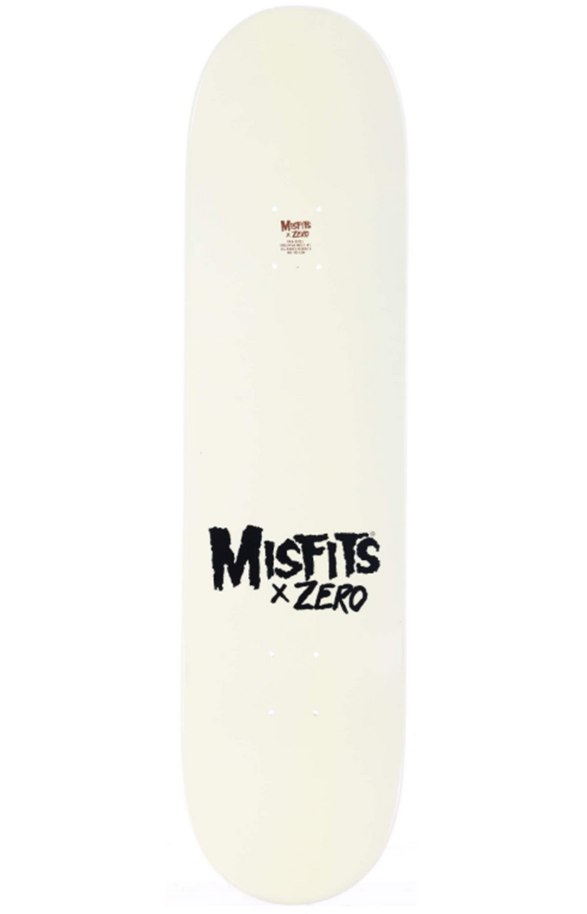 Zero Misfits Business Skateboard Deck Black 8.5