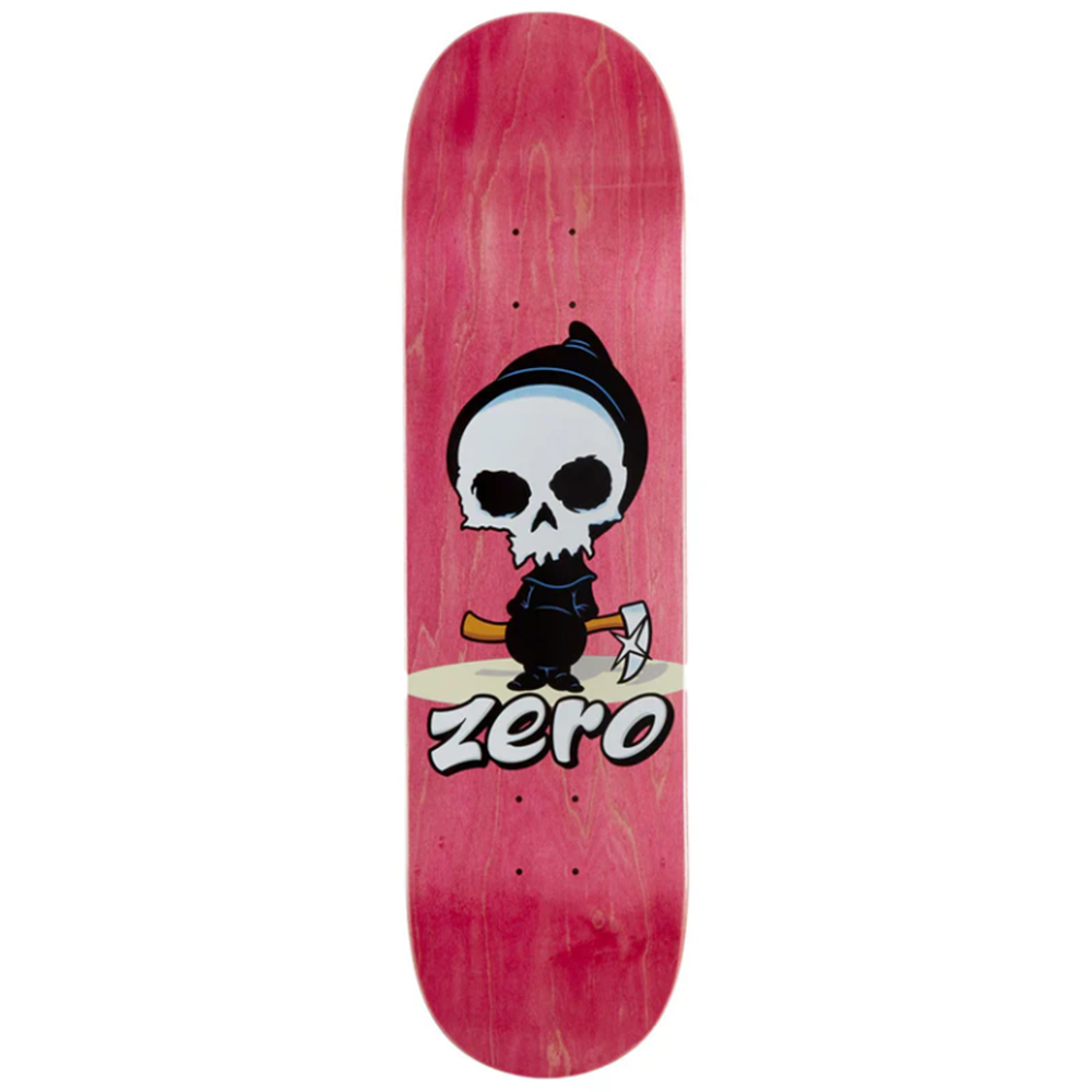 Zero Lil Reaper Skateboard Deck Asst Stain 8.25
