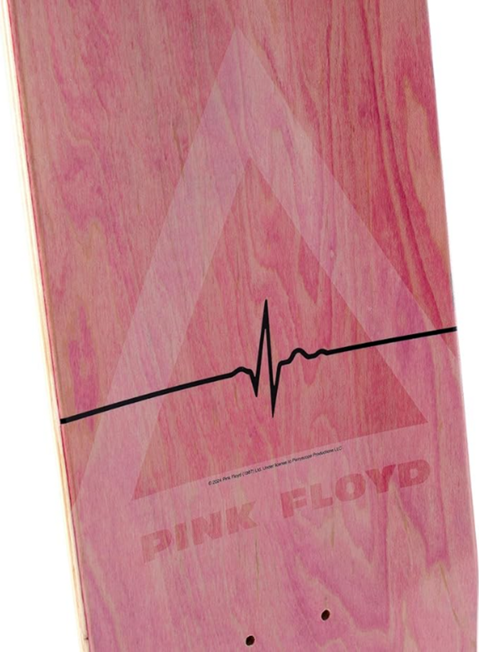 Habitat Pink Floyd Invisible Skateboard Deck Blue 8.25