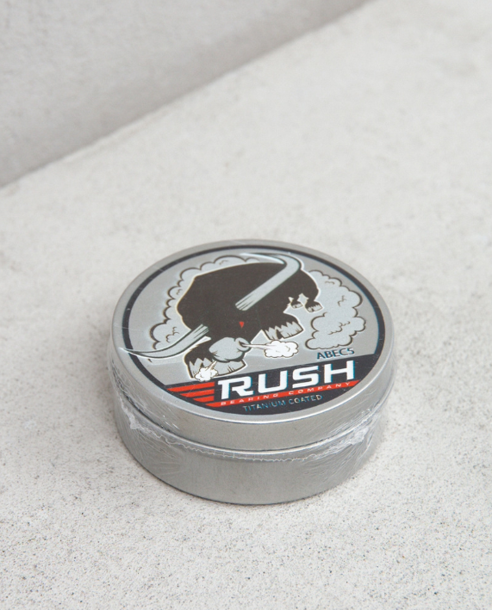 Rush Tin Bearings w Spacers Black Abec 5