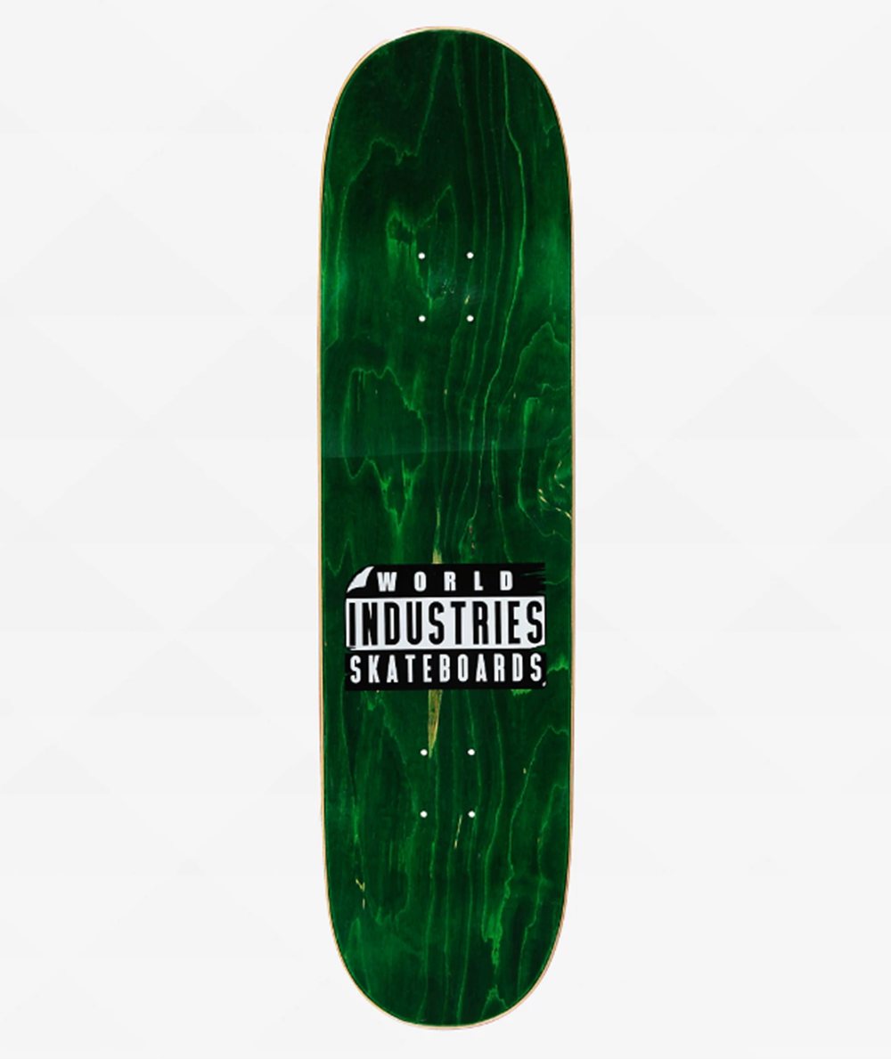 World Industries Metal Skateboard Deck Blue 8.5
