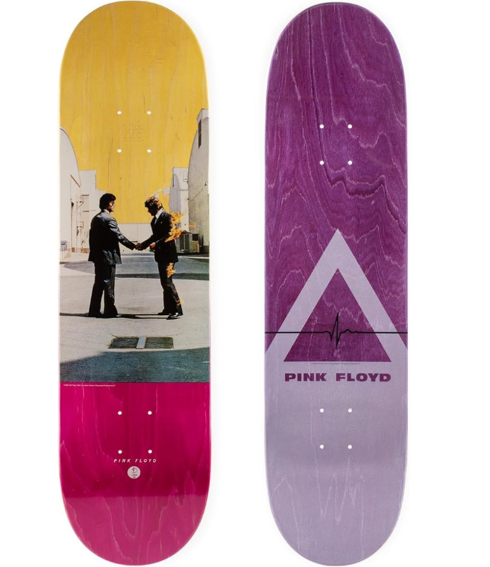 Habitat Pink Floyd Wish Skateboard Deck Pink 8.375