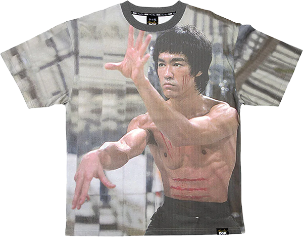DGK BRUCE LEE CONTROL KNIT SHORT SLEEVE TSHIRT XXL