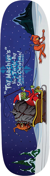 TOY MACHINE CHRISTMAS 2025 SKATEBOARD DECK 8.75