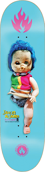 BLACK LABEL ADAMS PUNK BABY 2 SKATEBOARD DECK 8.5