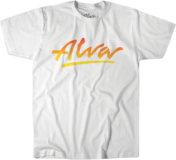 ALVA OG LOGO SHORT SLEEVE TSHIRT XLARGE WHITE