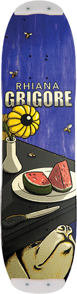 WALTZ GRIGORE SUMMER SKATEBOARD DECK-7.4X28 VIOLET W/SKIDPLATES