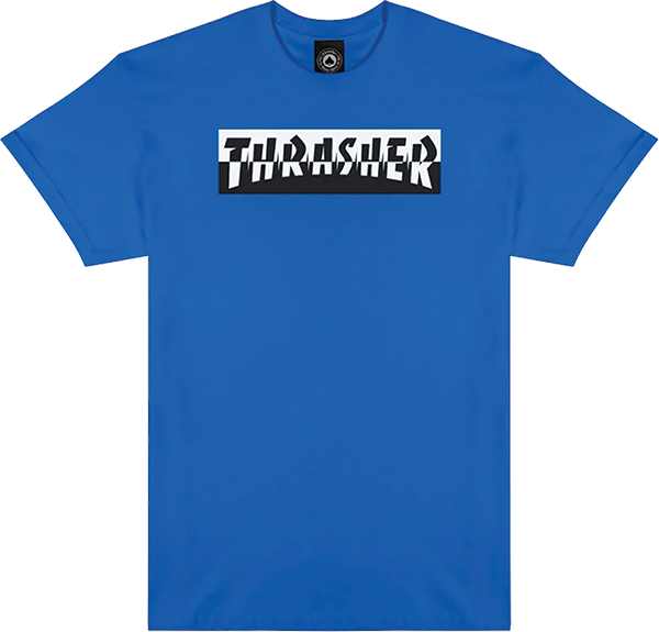 THRASHER MIXTAPE SHORT SLEEVE TSHIRT MEDIUM ROYAL
