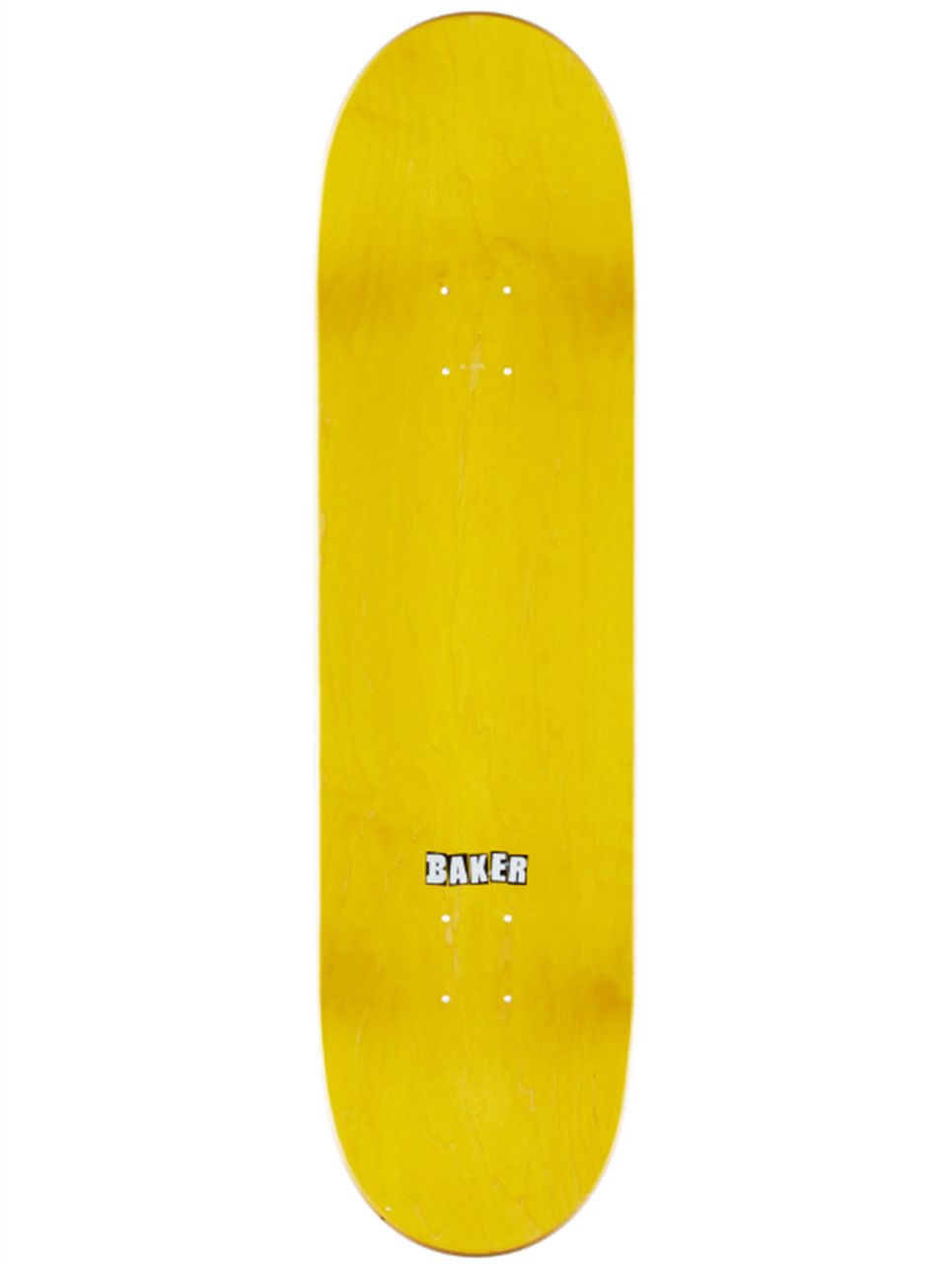 Baker 3 Logo Skateboard Deck Black White 8.5 Square