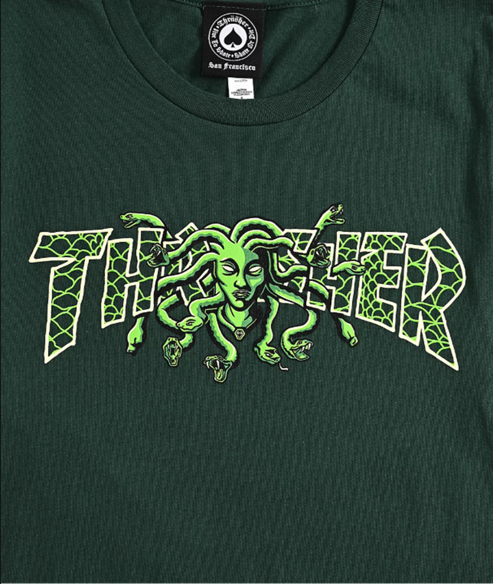 Thrasher Medusa SS Tshirt Green XL