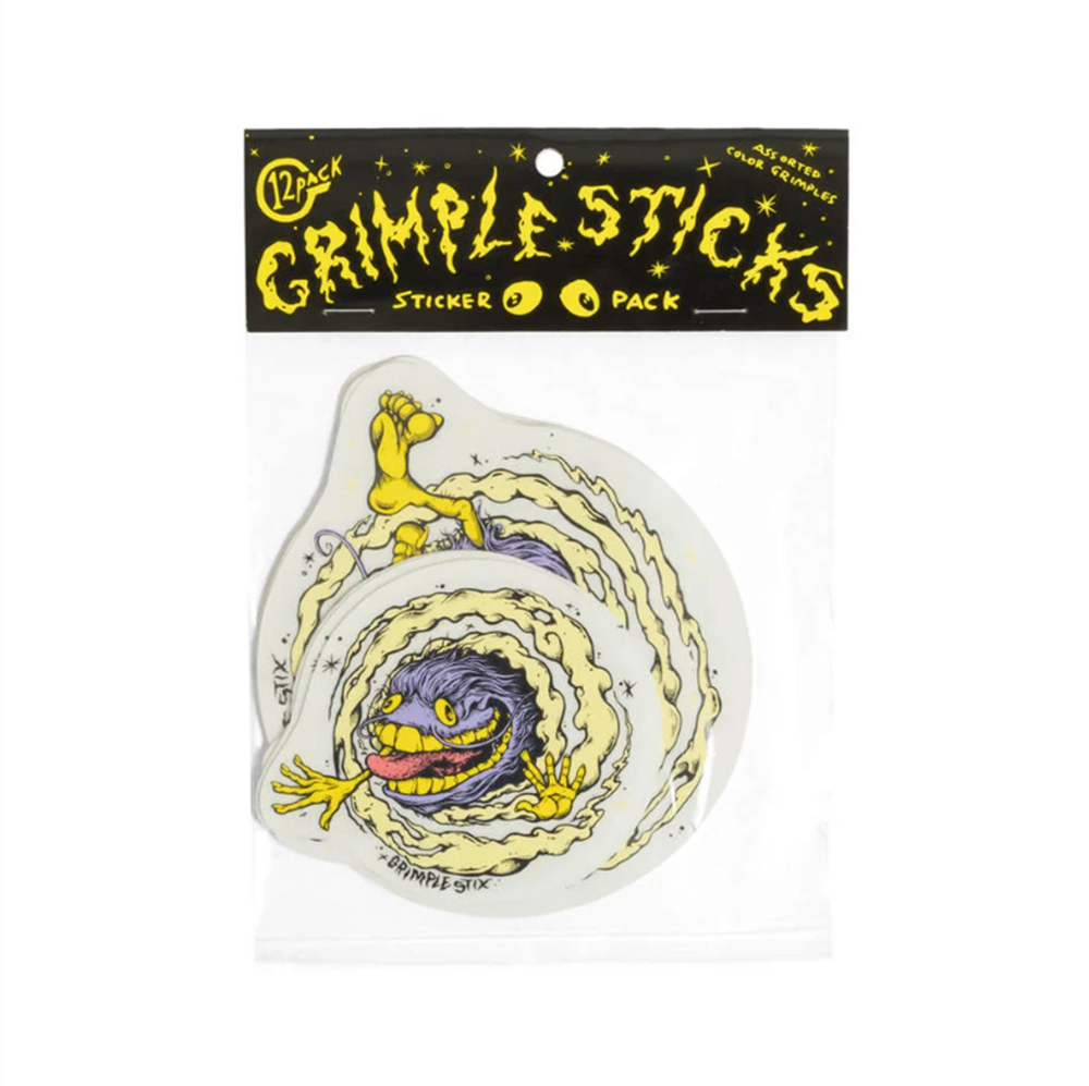 Anti Hero Grimple Stix Sticker 12 Pack Assorted 3 x 5