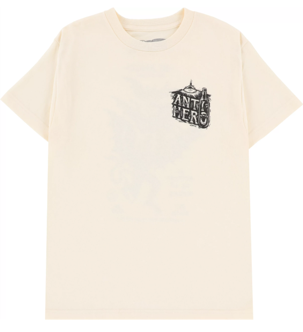 Anti Hero Carnales Blanco SS Tshirt Cream Black XL
