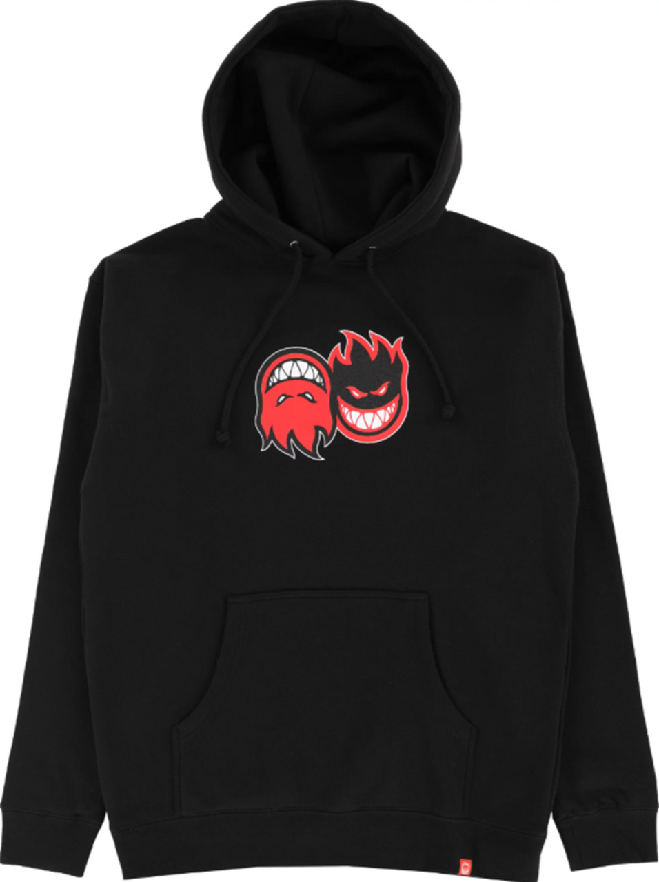 Spitfire Eternal Fill Hoodie Black Red Small
