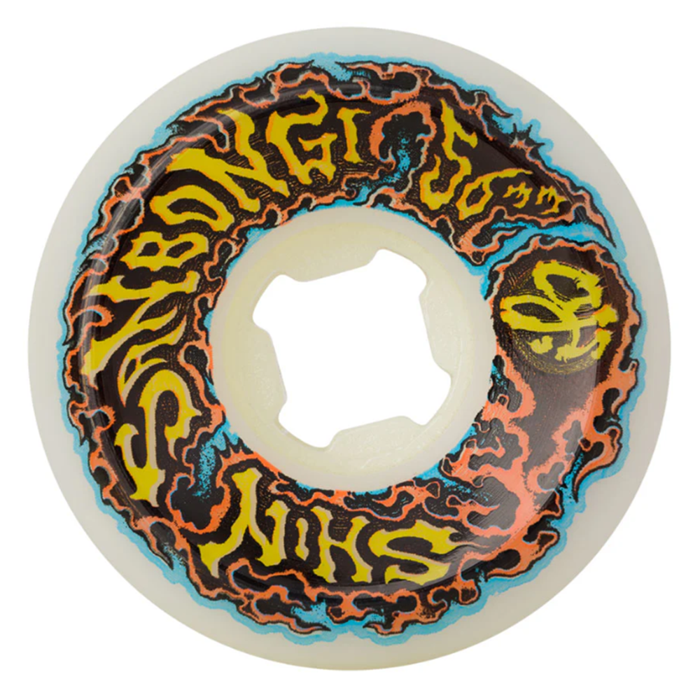 OJ Sanbongi OG Mini Combo Wheels Set White Blue Yellow 56mm/99a