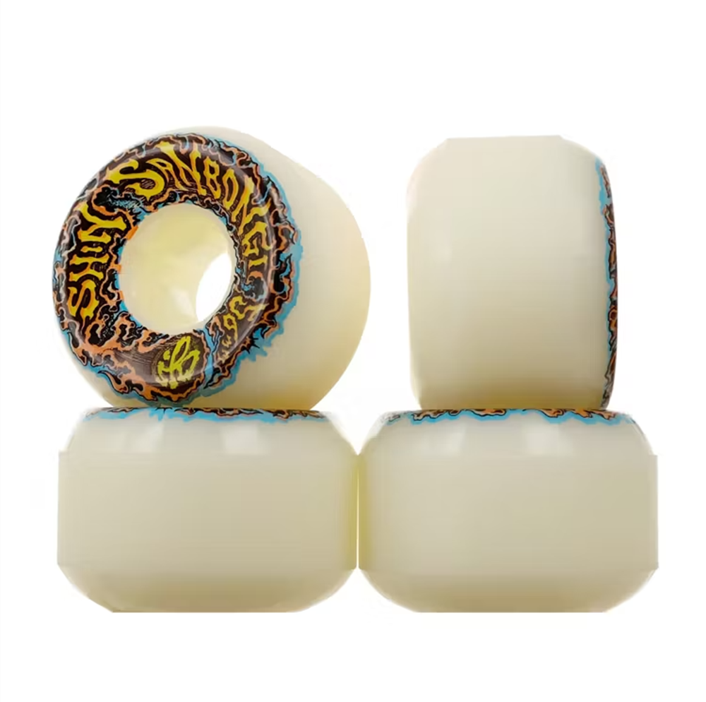 OJ Sanbongi OG Mini Combo Wheels Set White Blue Yellow 56mm/99a