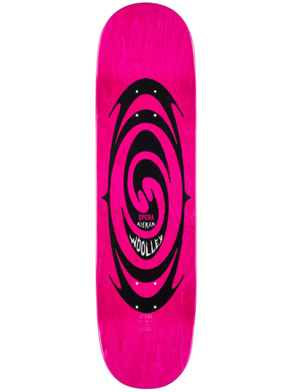 Opera Woolley Screaming Mask Ex7 Skateboard Deck Blue Black 8.0