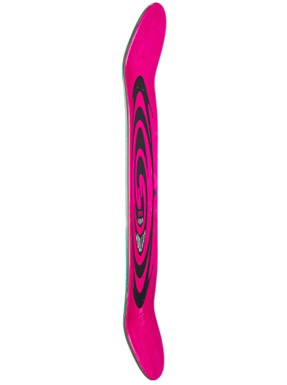 Opera Woolley Screaming Mask Ex7 Skateboard Deck Blue Black 8.0