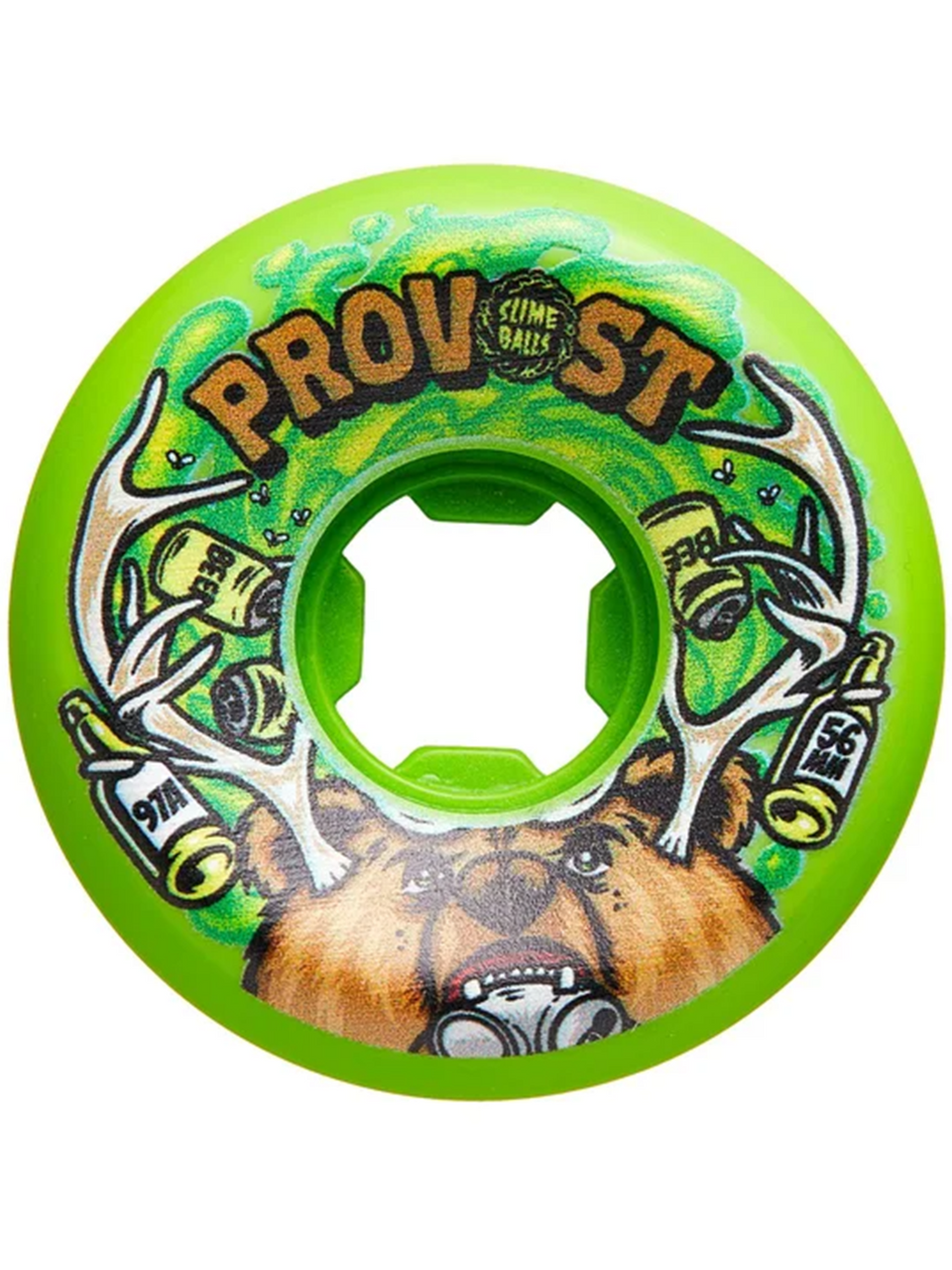 SlimeBalls Provost Beer Guest Vomit Wheels Green 56mm/97a