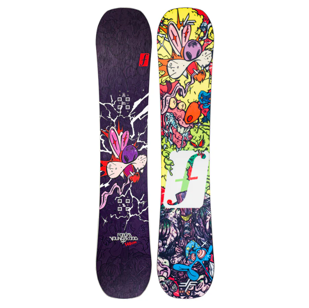Forum Youngblood Snowboard 2026 Black 146
