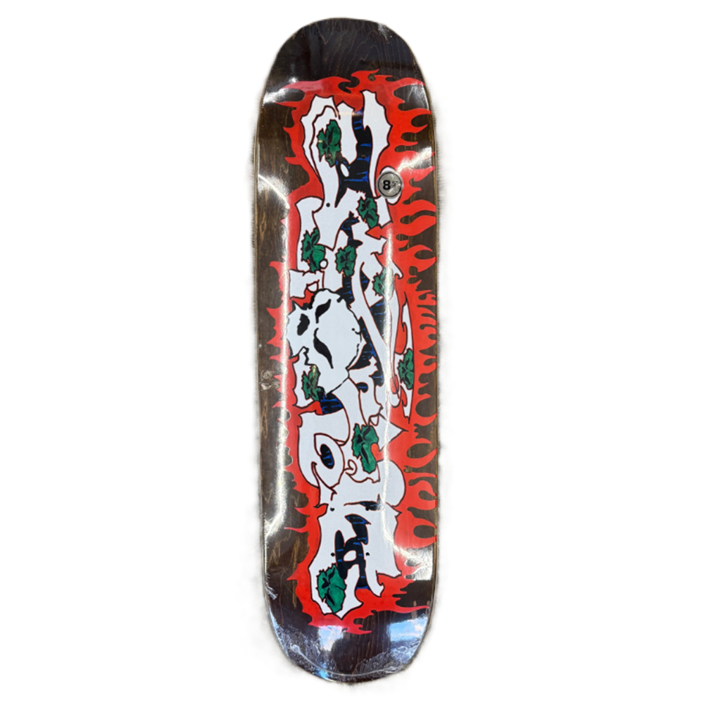 There Marbie Depths Skateboard Deck Red White 8.5
