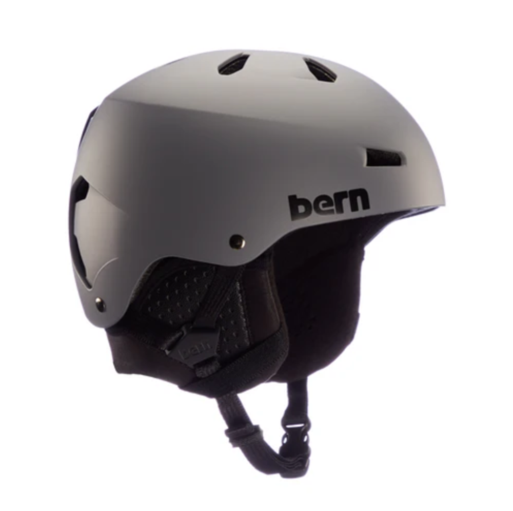 Bern Macon Classic Snow Helmet Matte Grey Large