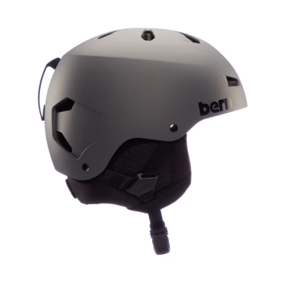 Bern Macon Classic Snow Helmet Matte Grey Large