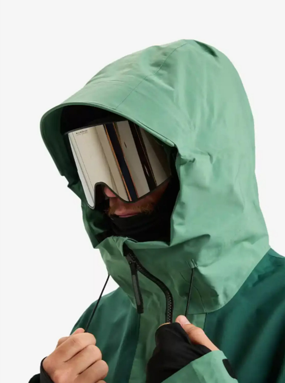 Quiksilver Forever Stretch GoreTex Jacket Mens Dark Ivy