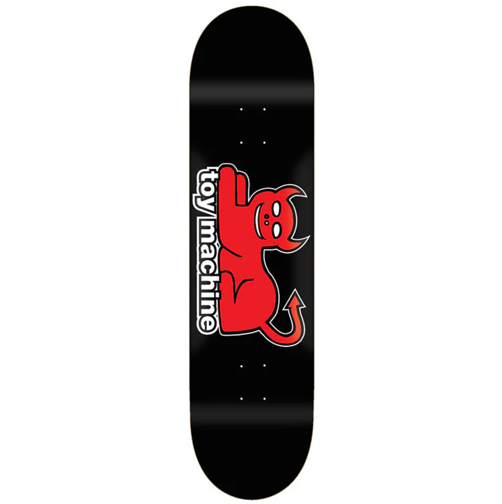 Toy Machine Devil Cat Skate Deck Assorted Stains 7.63 x WB 14