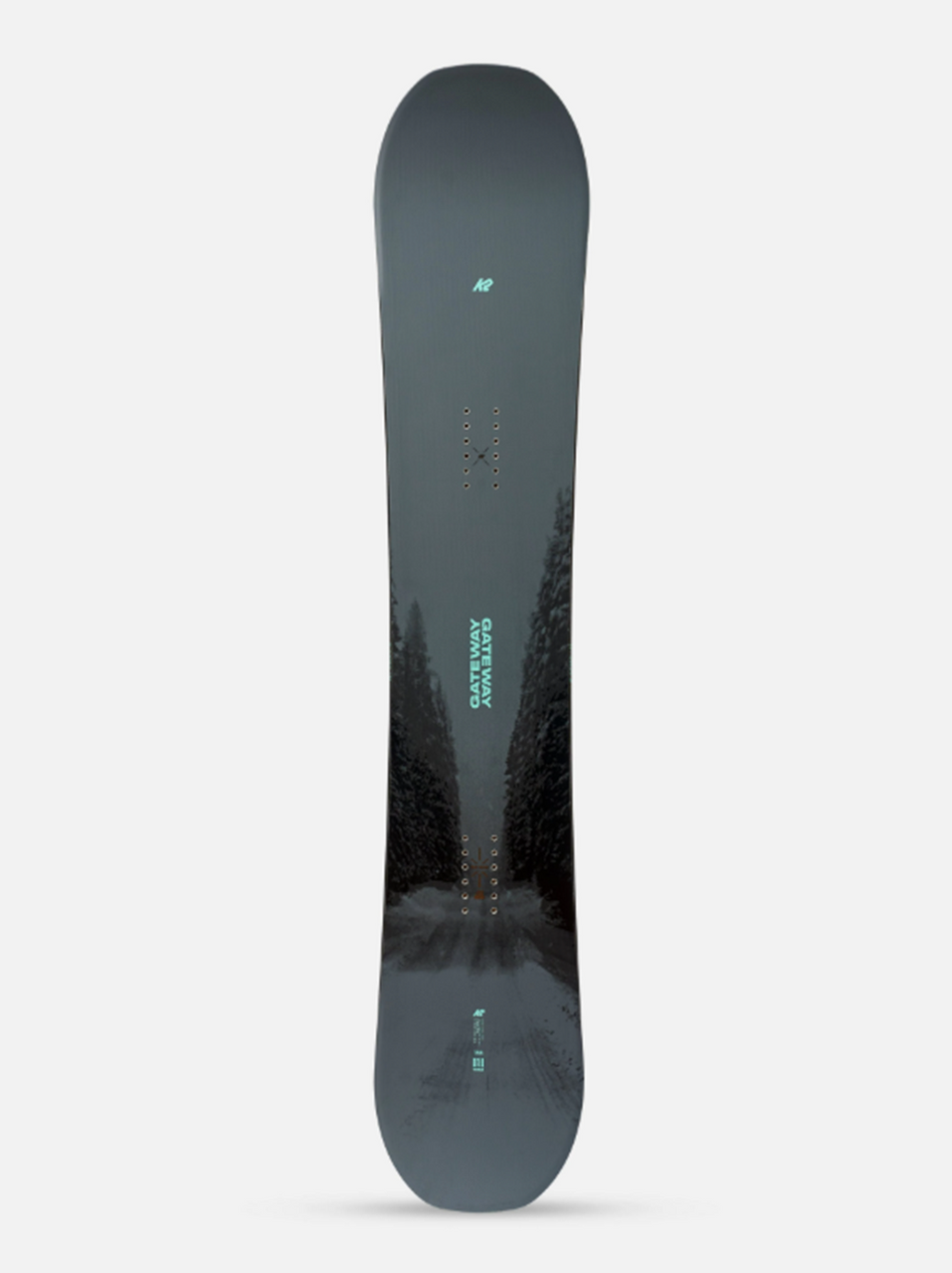 K2 Gateway Pop Snowboard 2026 Grey 150