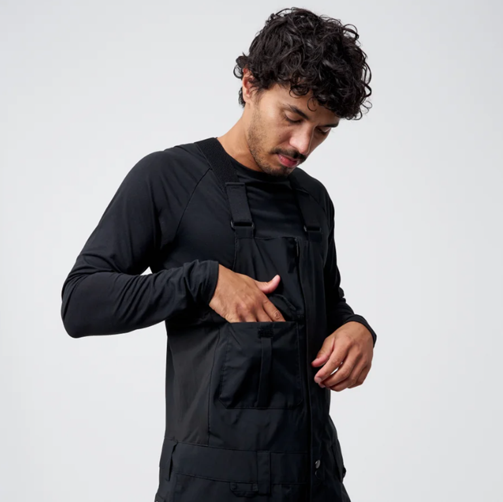 Quiksilver Utility Bibs Mens Black
