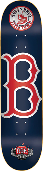 DGK REID BEANTOWN SKATEBOARD DECK-8.38 BLUE