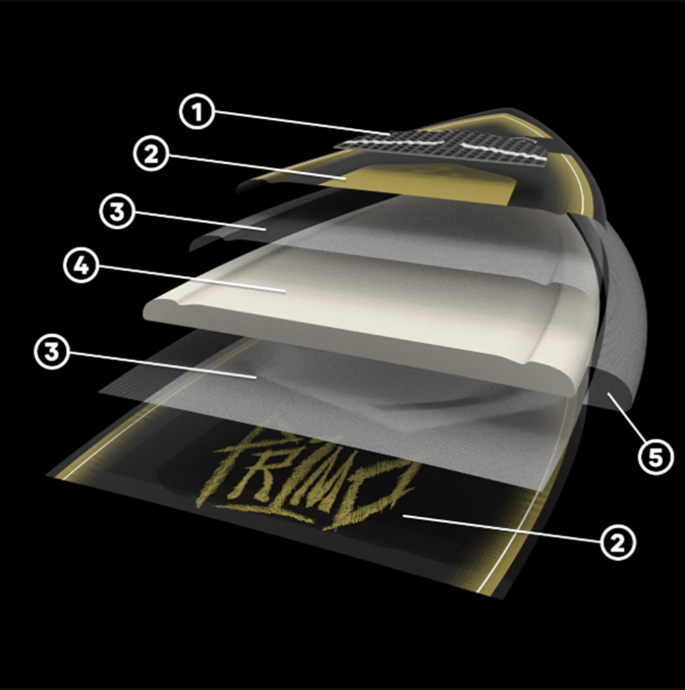 Liquid Force Primo Wakesurf 2026 Black 4-5