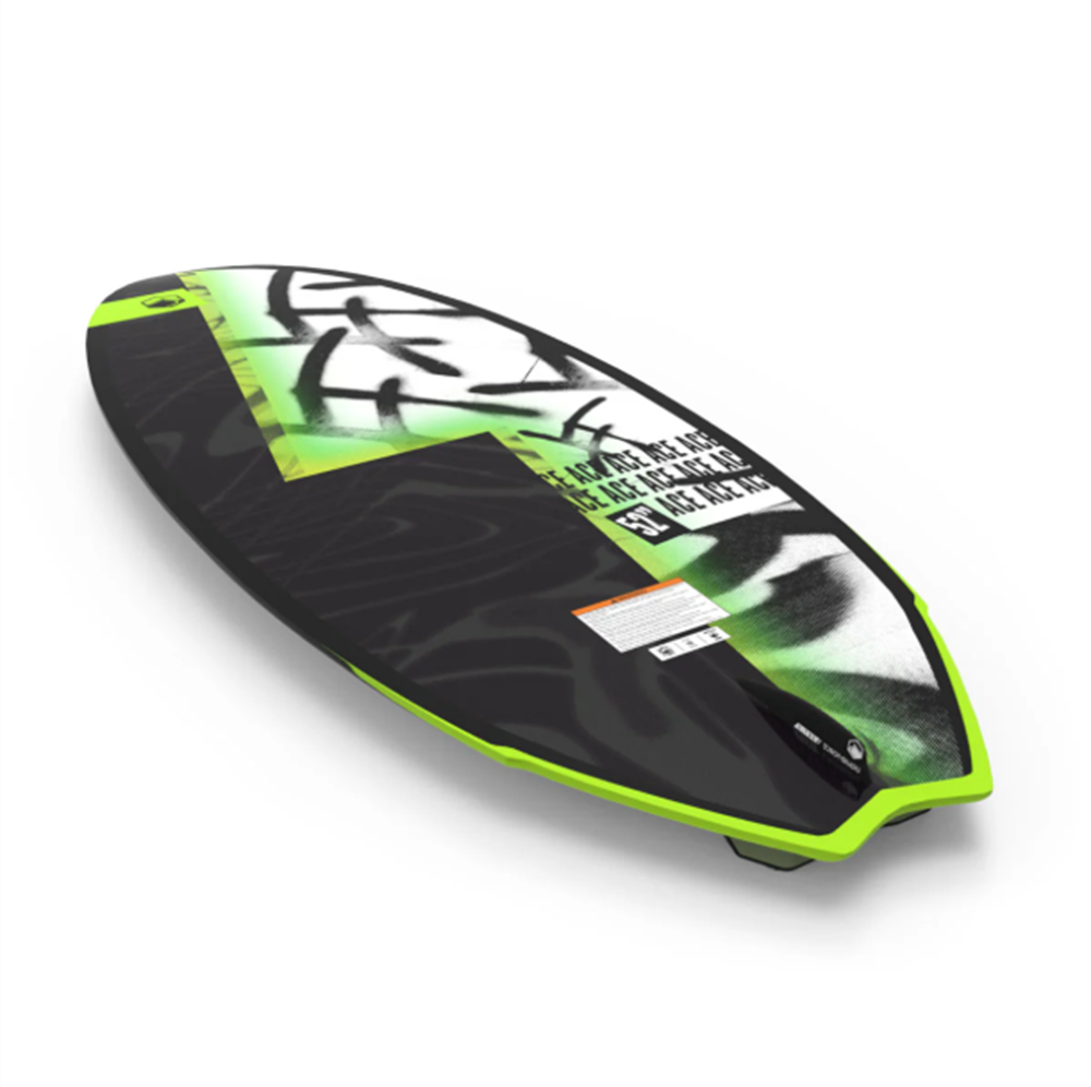 Liquid Force Ace Wakesurf 2026 Black Green 52"